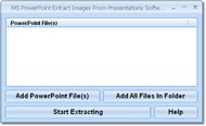 MS Powerpoint Extract Images From Presentations Software screenshot